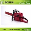 52cc Professional CE Approved 5200 Gasoline Chainsaw with 20" Guide Bar