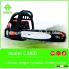 Wood cutting Garden Tools 20" bar petrol hand 58cc Chainsaw