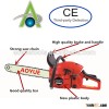 58cc,3KW ROYAL CHAMPION ,20 inch 5800 gasoline saw