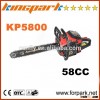 Chinese king park chainsaw brands best quality gasoline chainsaw 5800 58cc petrol chainsaw
