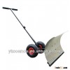 hand snow shovel snow pusher snow plow with wheels