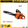 New color new design 3800 gasoline chainsaw machine with 16 inch guide bar and CE approal stable pet