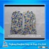 8-10inch New design flora printing cloth cuff cotton garden Gloves