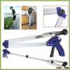 KCA417 32 Inch Outdoor Foldable Pick Up Reaching Claw Long Arm Rubbish Picker Lightweight Handy Grab