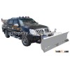 Pickup mounted Snow Plow and Spreader