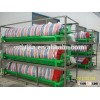hot efficiency pto driven tractor road sweeper