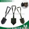 50# carbon steel powder coated mini outdoor folding shovel with 600D oxford bag