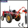 Tractor portable electric earth auger