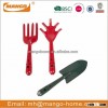Metal kids garden tool set