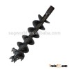 Rock bullet auger for hard drilling
