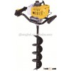 52cc 2 Stroke Heavy Duty H-power 1.9kw Gasoline Engine One Person Hole Digger Ground Hole Drilling M