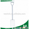 fork with steel handle/metal fork/carbon steel rake/ steel shovel/spade