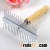 Wood Fork Handle with natural color solid wood