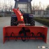 compact snow blower machine powered byfarm tractor