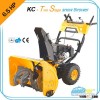6.5HP, two stage snow thrower, electric start, 26"