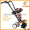 Metal Plastic Coated Electric Start 2.2HP Mini Farming Tools