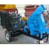 Garden use mobile diesel engine wood chipper