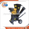 13HP Gasoline Garden Shredder Wood Chipper with Trailer & Rute