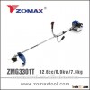 made in china 32.6cc ZMG3301T petrol grass trimmer, grass trimmer parts, backpack grass trimmer