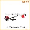 35.8CC 4-stroke 0.95kw side hang gasoline grass trimmer GX35