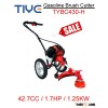 professional garden tools brush cutter with two wheels supplier on alibaba