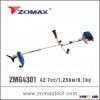 ZMG4301 43cc 1.25kw bike handle brush cutter spare parts for generator power