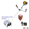 43 cc small rice wheat brush cutter ce certified