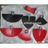 Railway-steel drop-forged polished agricultural hoes