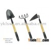 wood handle garden hoe,35cm handle trowel