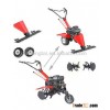 Multi functional tiller and scythe mower