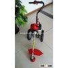 52cc gasoline hand push brush cutter with wheels