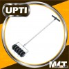 Taiwan Made High Quality Rolling Spike Lawn Aerator Push Along Lawn Spike Aerator