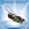 3 in 1 Hand Push Lawn Mower in 18-Inch Plastic Deck Lawn Mover