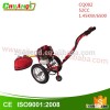 Low price and High efficiency gasoline hand push brush cutter/grass trimmers machine