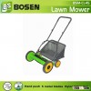 18" Hand Push 4 Wheels Reel Lawn Mower with 450mm Blade