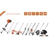 9-in-1 51.7cc multi-function garden tools