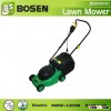 13" Plastic Deck Hand Push Electric Lawn Mower with Induction Motor