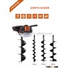 good quality hydraulic earth auger ground hole drilling machines