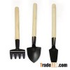 high quality Garden Tool Sets with wooden handle/mini garden tool stes for kids