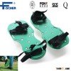 Garden Lawn Aerator Shoes With Adjustable Straps and Metal Spikes, Sandals Grass
