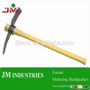 varnished solid wood pick handle