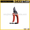 plastic handle garden pruning shear ,hand pruner, pruning scissors toolBuilt-in ratchet pruning shea