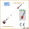 Long reach extension pole pruner pole saw with CE certification