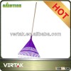 Plastic lawn rake leaf rake with wooden handle
