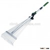 Telescopic Metal Garden Rake
