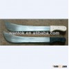 matchete knife with plastic handle or wood handle
