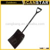 Plastic outdoor garden snow shovel