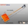 wooden handle plastic snow shovel