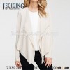 2015 Newest Design ruffle women's coat with long sleeves jacket