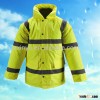 G082 Outdoor Hi vis winter cycling rain jacket